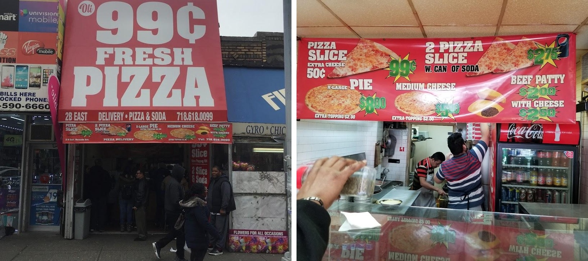 Oli 99C/ Fresh Pizza